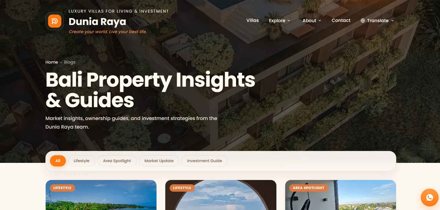 Elevate Your Online Presence with Dunia raya Group Innovative Digital Solutions For Villa and Property Homeowner