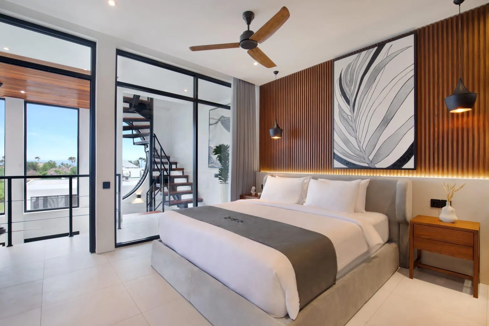 PERERENAN | 3-BEDROOM OCEAN VIEW VILLA | ROOFTOP PLUNGE POOL | MONTHLY RENTAL | REF ID: DR0395