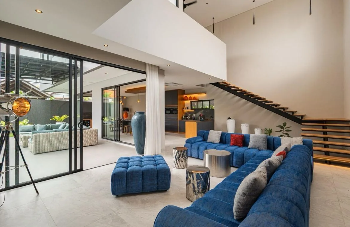 Yearly 4 Bedroom Luxury Rental Villa in Kerobokan Seminyak Bali