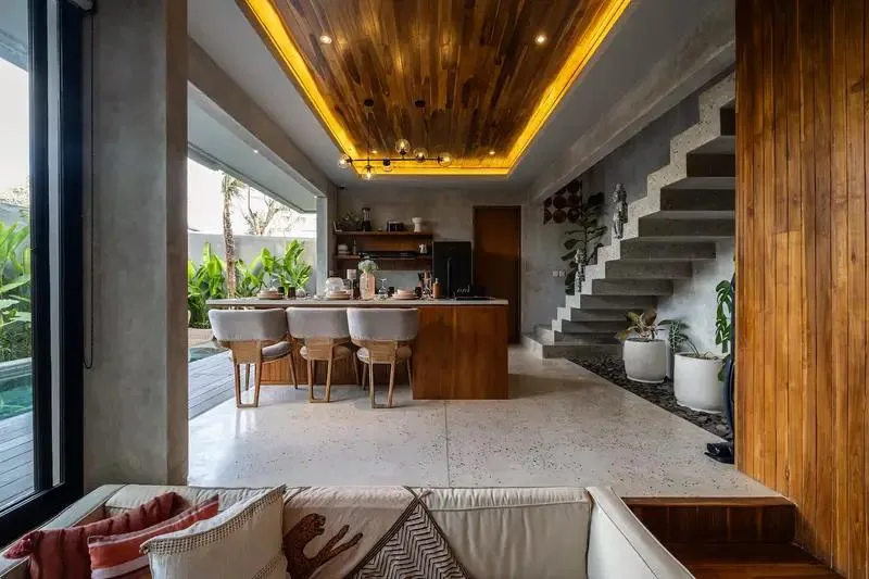 Prime 3 Bedroom Freehold Modern Tropical Villa for Sale in Ungasan Bali
