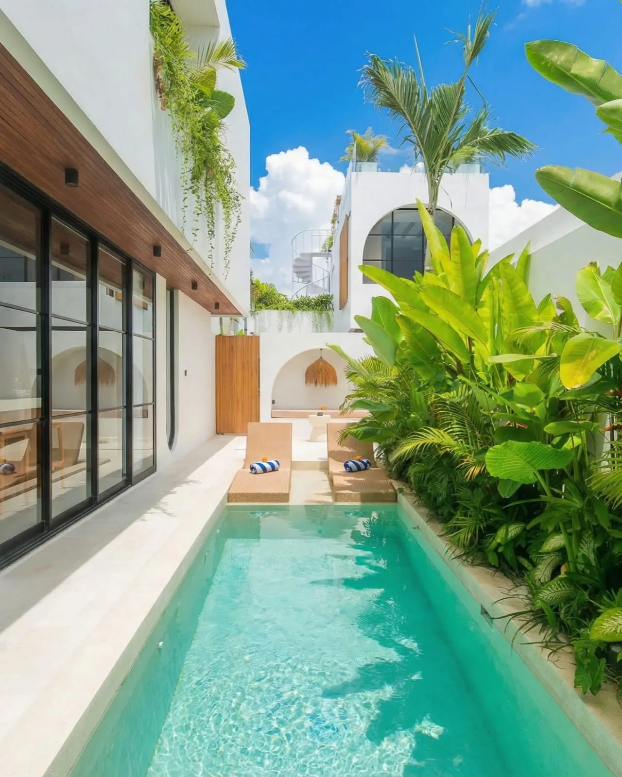 A Rare Gem: Cozy 2BR Private Pool Villa in Cemagi with Uninterrupted Green Views