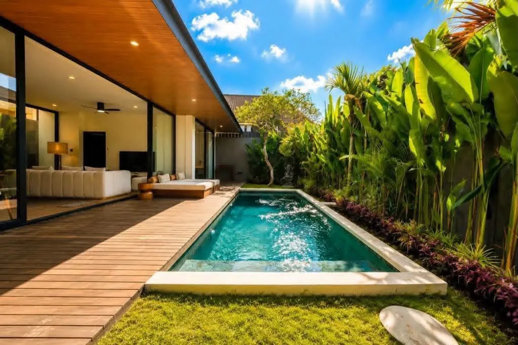 Monthly 2 Bedroom Luxury Rental Villa in Prime Umalas Bali