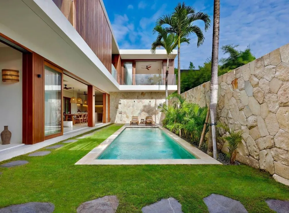 3 Bedroom Modern Rice Paddy Villa for Monthly Rent in Seseh Village