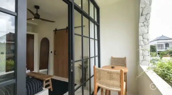 Freehold 2 Bedroom Modern Tropical Villa for Sale in Pererenan Bali