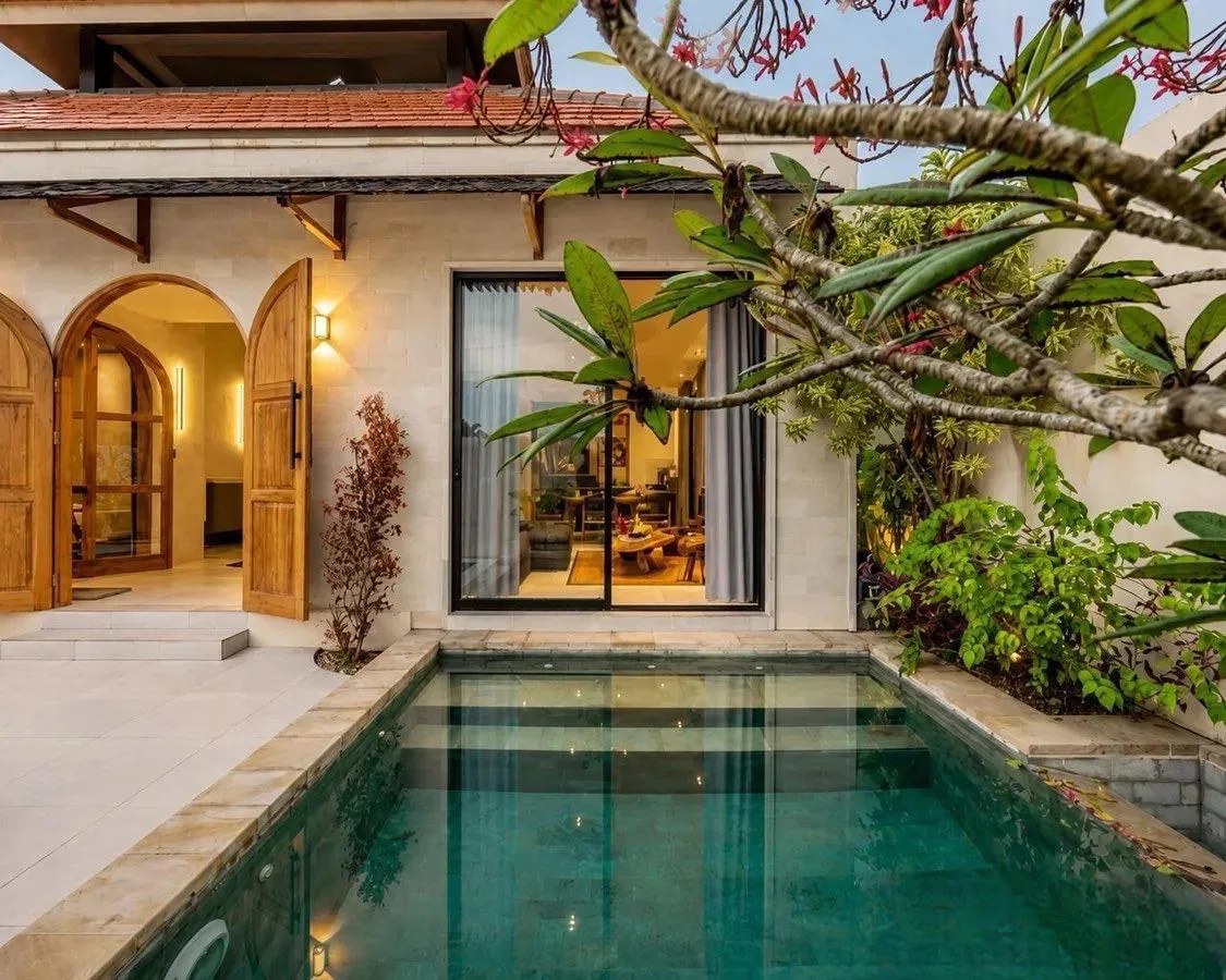 Leasehold 3 Bedroom Architectural Patio Villa for Sale in Sanur Bali