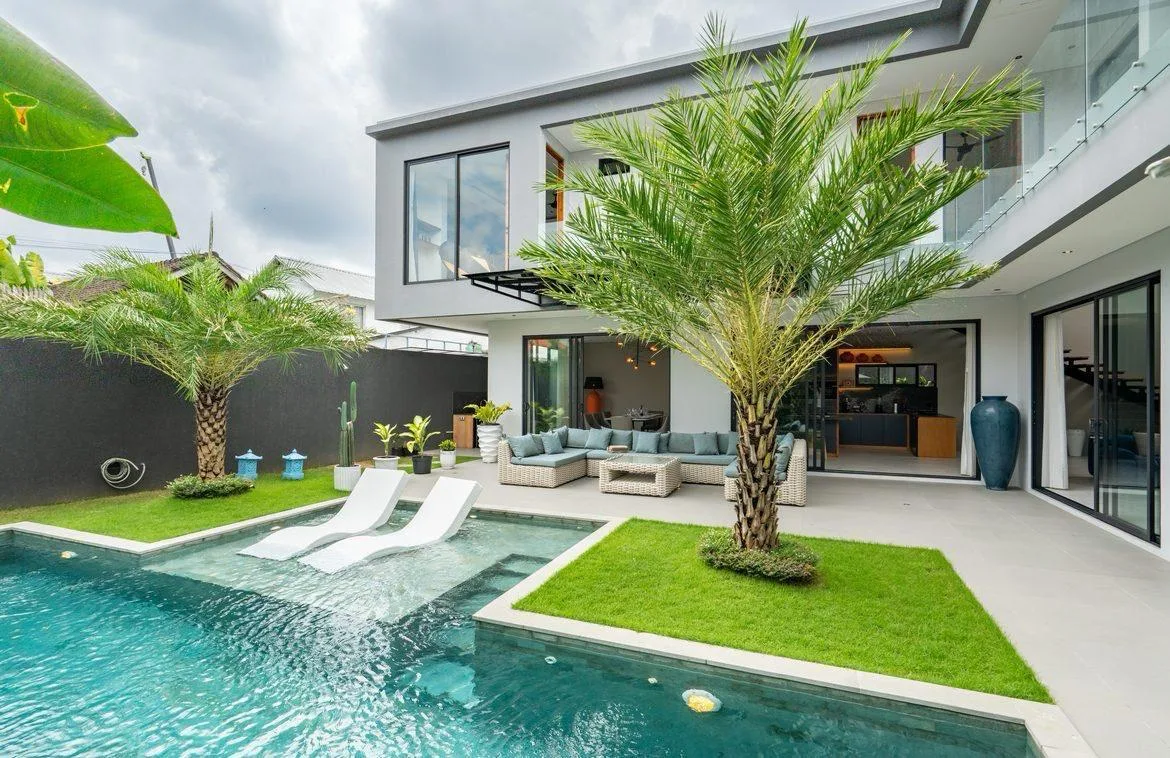 Yearly 4 Bedroom Luxury Rental Villa in Kerobokan Seminyak Bali