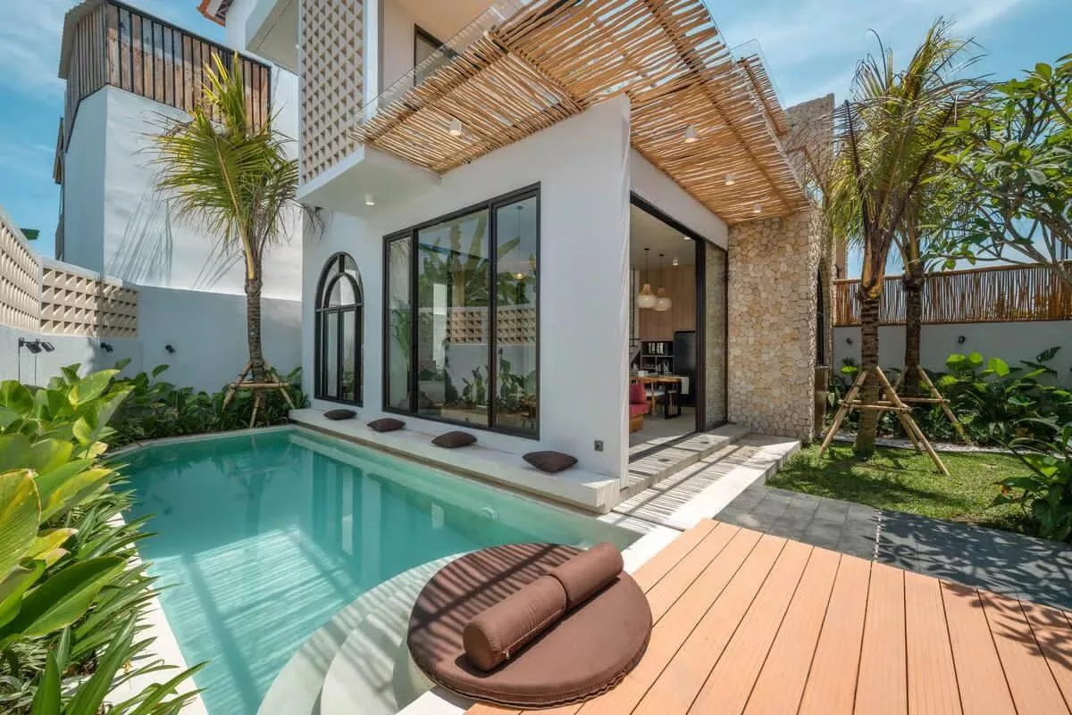 Own a Tropical Modern 2-Bedroom Villa in Pererenan Canggu