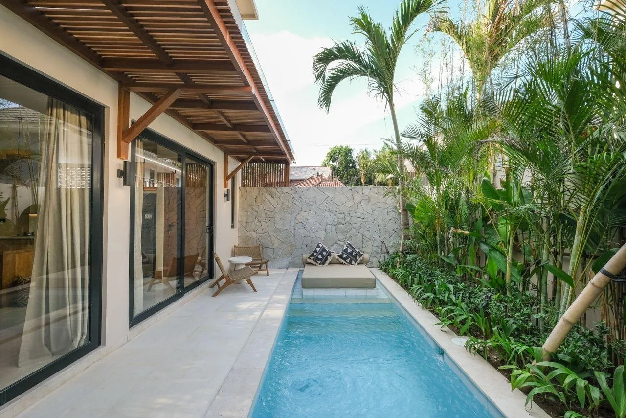 Monthly 2 Bedroom Rental Villa near Pererenan Beach Bali