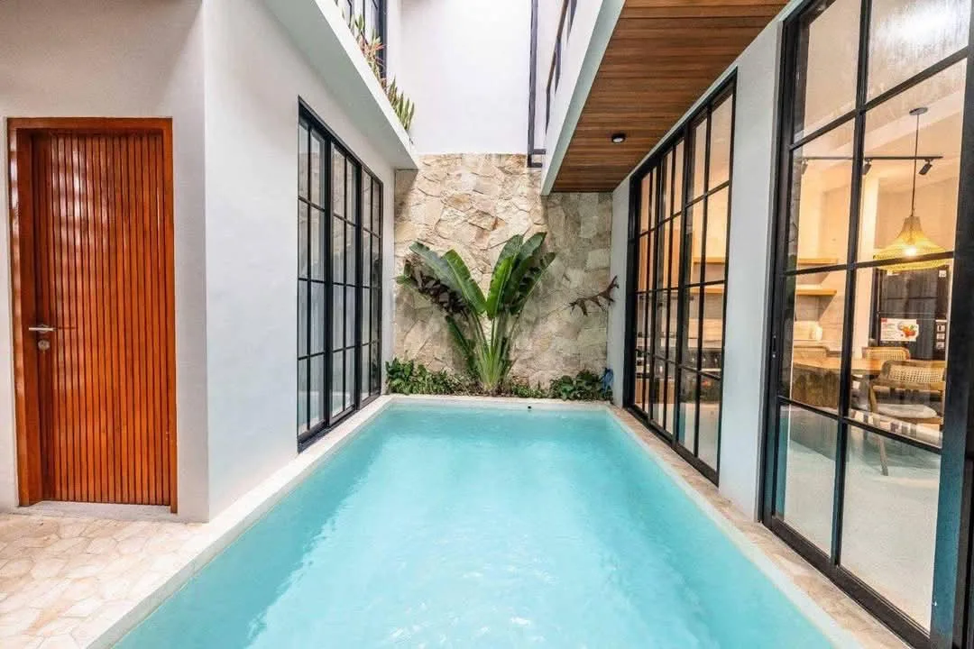 Modern 3 Bedroom Freehold Villa for Sale in Pererenan Bali with Rice Field Views