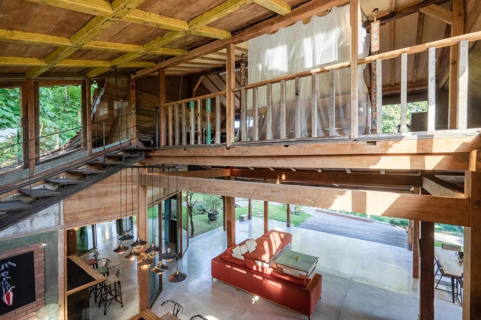 Leasehold 4 Bedroom Authentic Joglo Villa for Sale in Kerobokan Bali