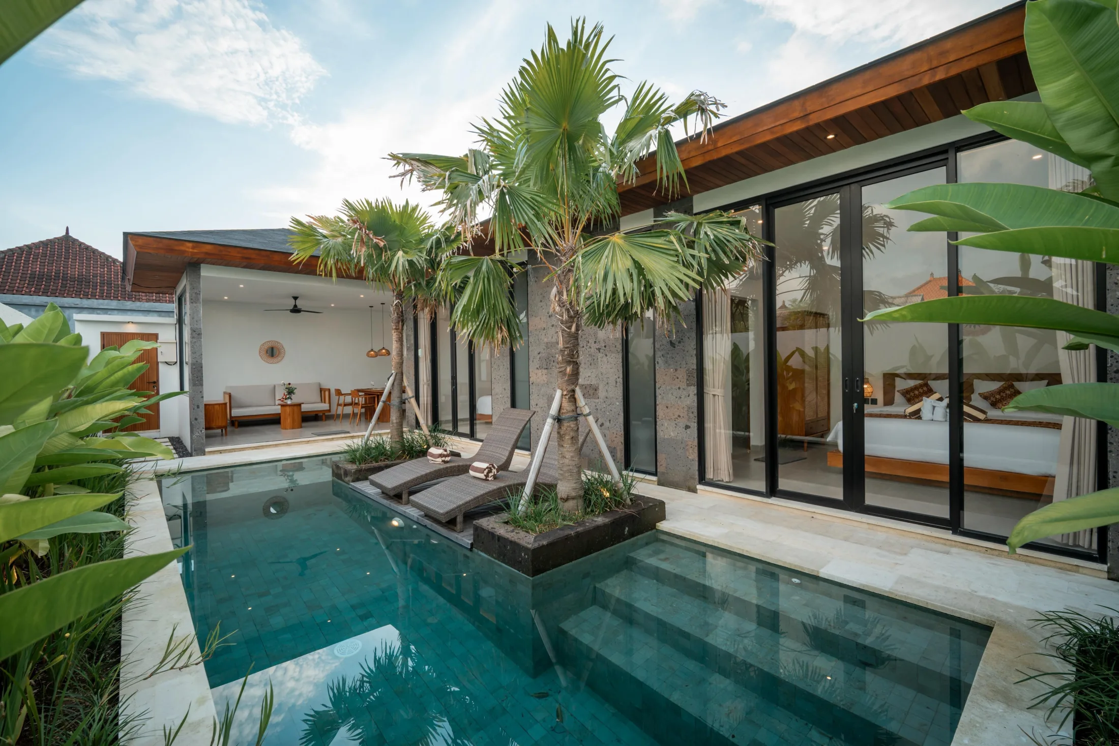 Leasehold 2 Bedroom Brand New Villa for Sale in Seseh Bali