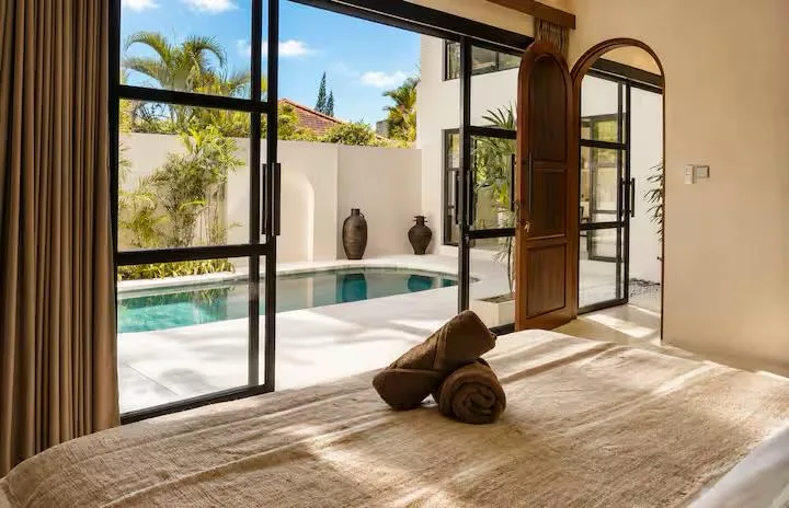 Mediterranean 3 Bed Yearly Rent Villa in Umalas Bali