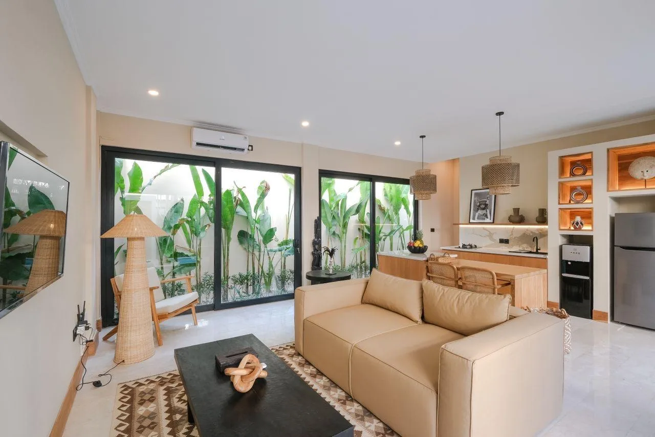 Monthly 2 Bedroom Rental Villa near Pererenan Beach Bali