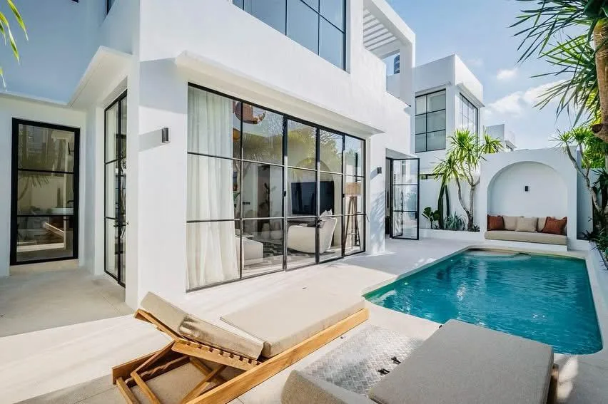 Leasehold 3 Bedroom Mediterranean Villa for Sale in Umalas Bali
