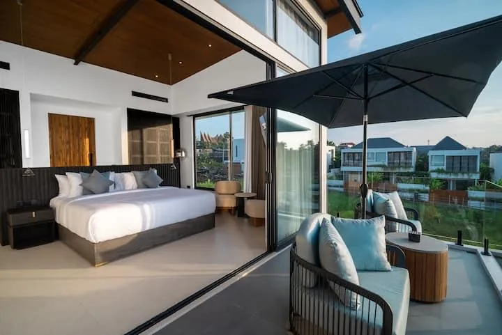 Premium Six Bedroom Rental Villa in Pererenan Bali for Long Stay