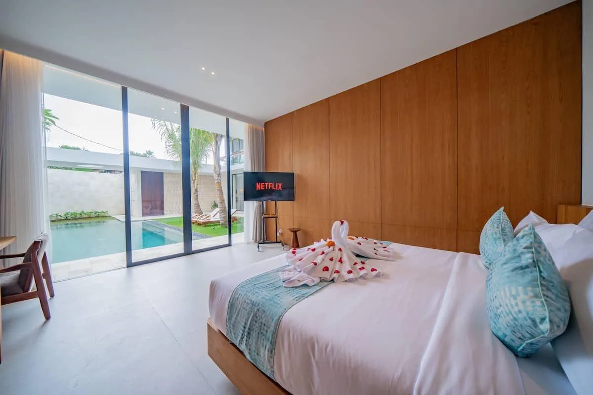 Monthly and Yearly 4 Bedroom Beachside Rental Villa in Pererenan Bali