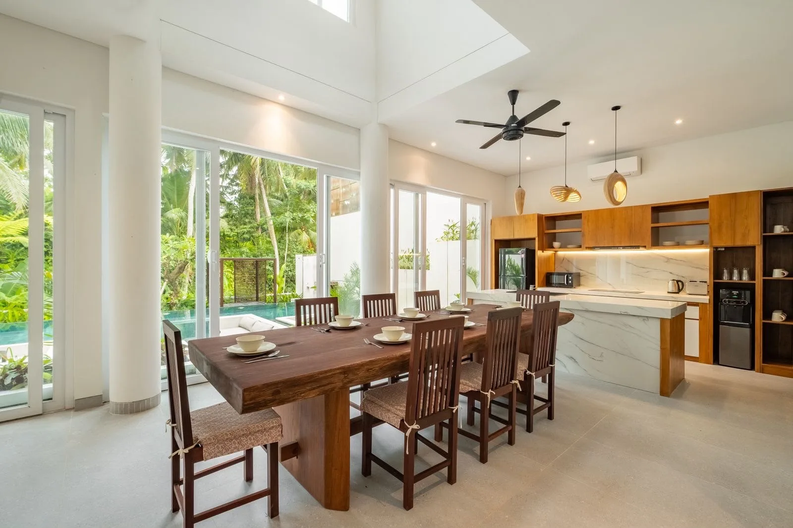 Freehold Brand New 3 Bedroom Villa with River and Jungle Views in Tambakan Ubud