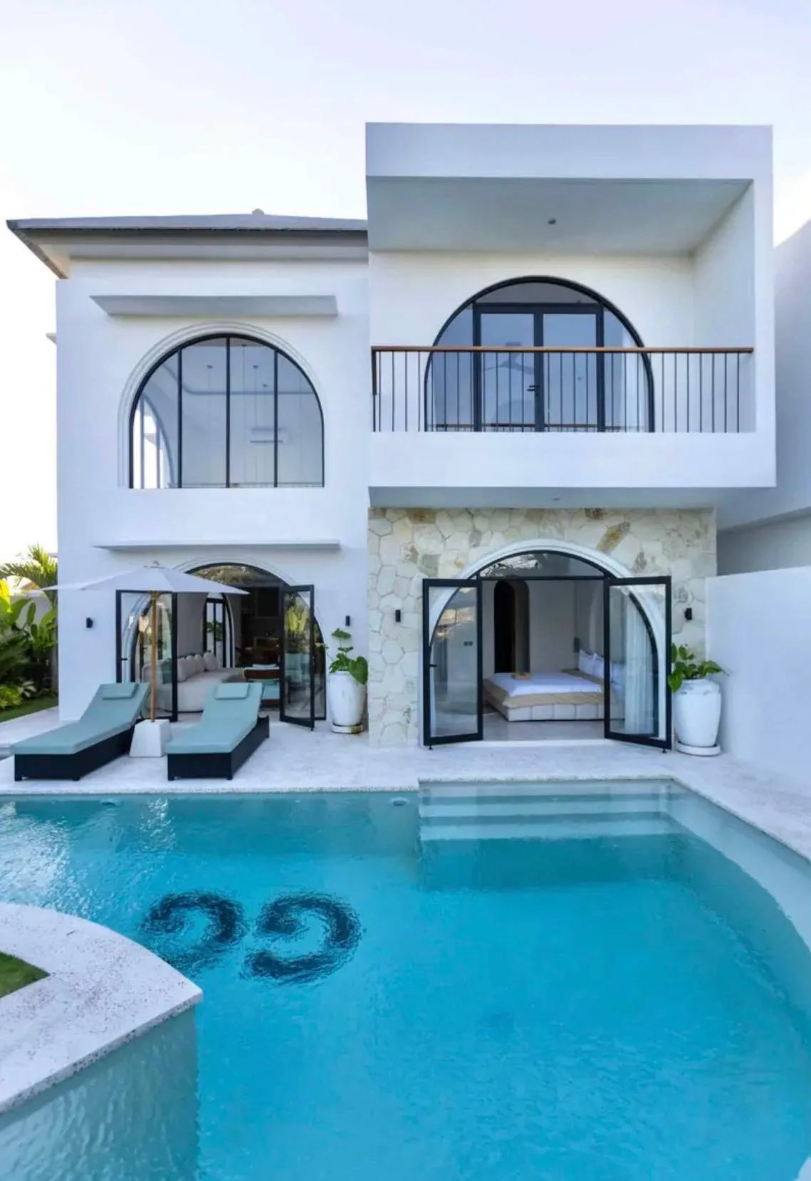 Exclusive 4 Bedroom Mediterranean Leasehold Villa for Sale in Berawa Canggu