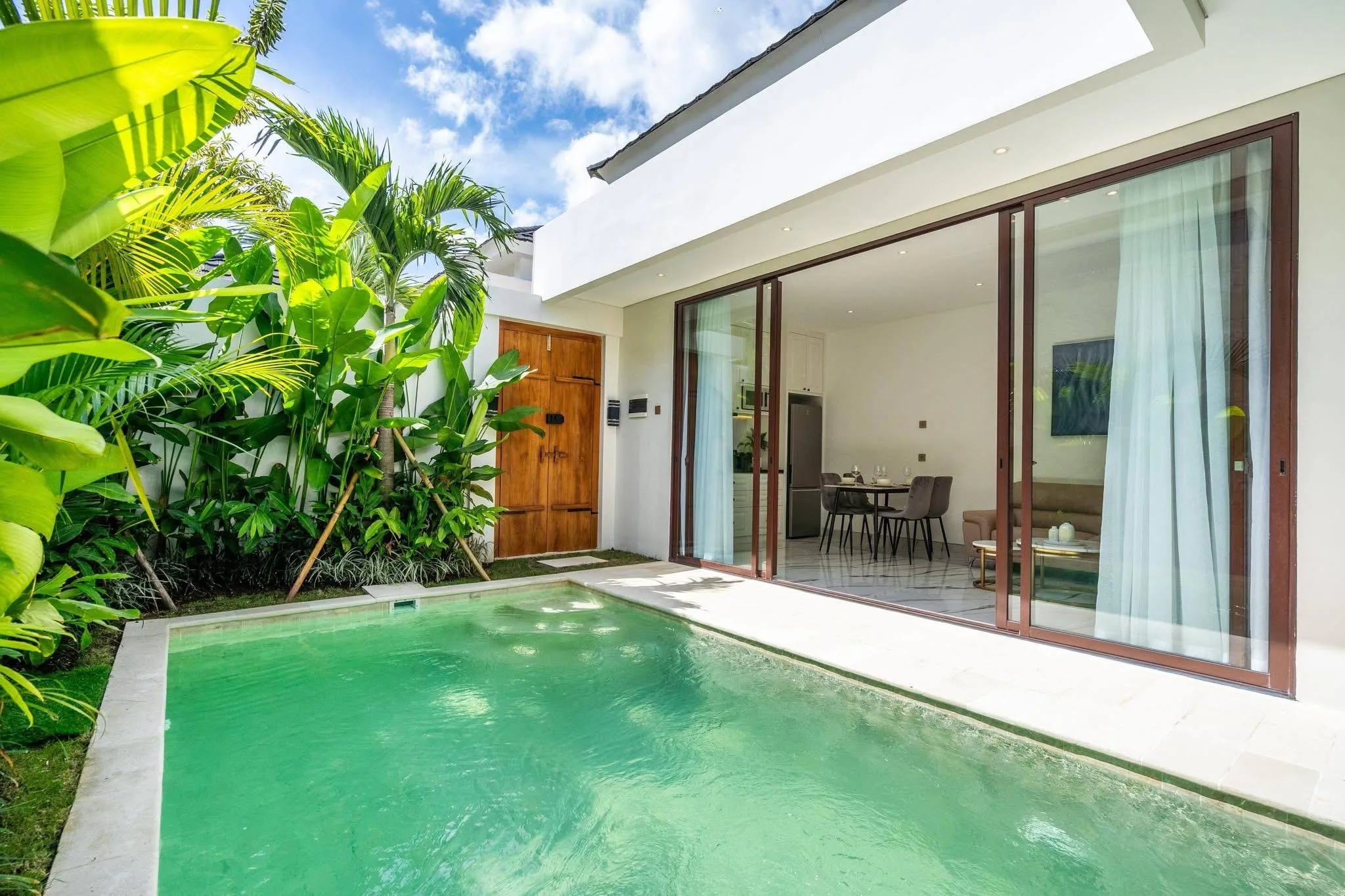Monthly 2 Bedroom Brand New Rental Villa in Kerobokan Bali