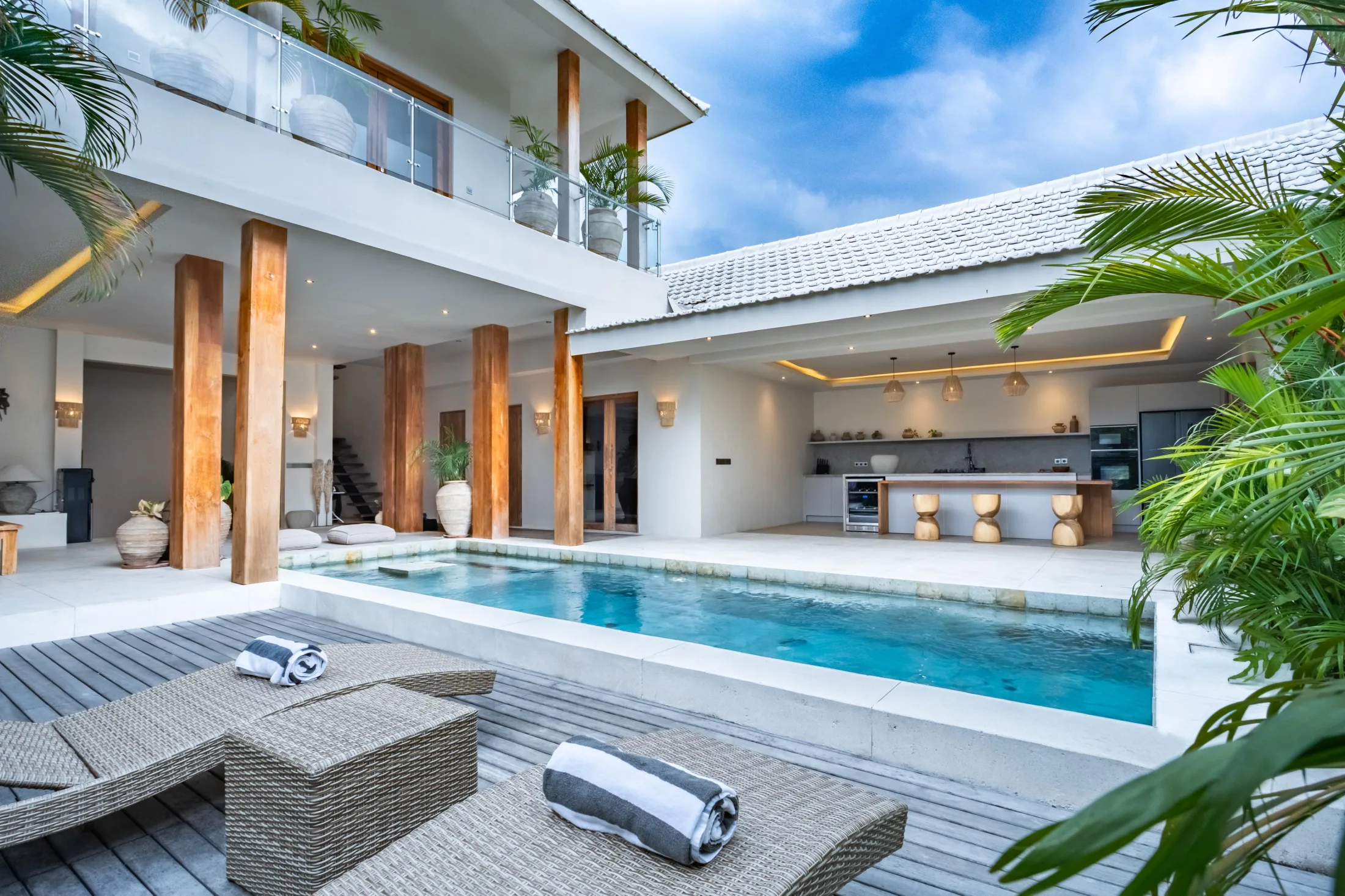 Modern 3 Bedroom Leasehold Villa for Sale in Central Berawa Canggu