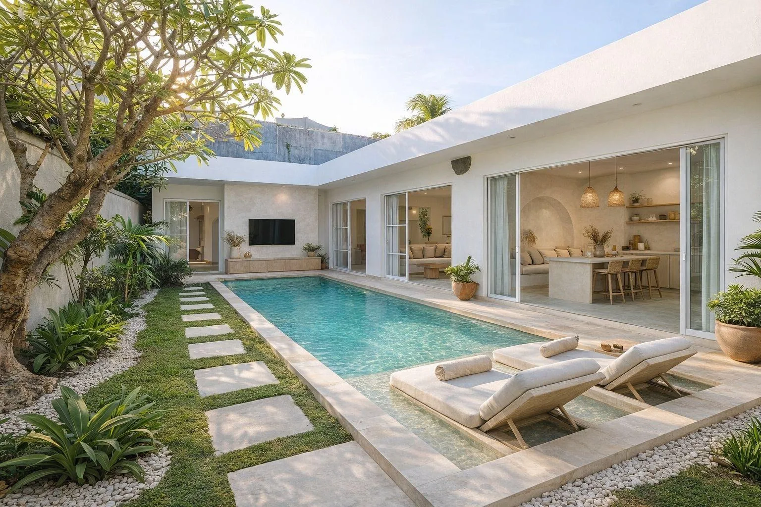 Rare Investment Newly Rebuilt 2-Bedroom Villa in Sanur Beachside