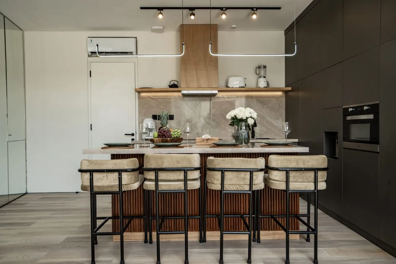 Stylish 2 Bedroom Smart Villa for Rent in Central Berawa Canggu
