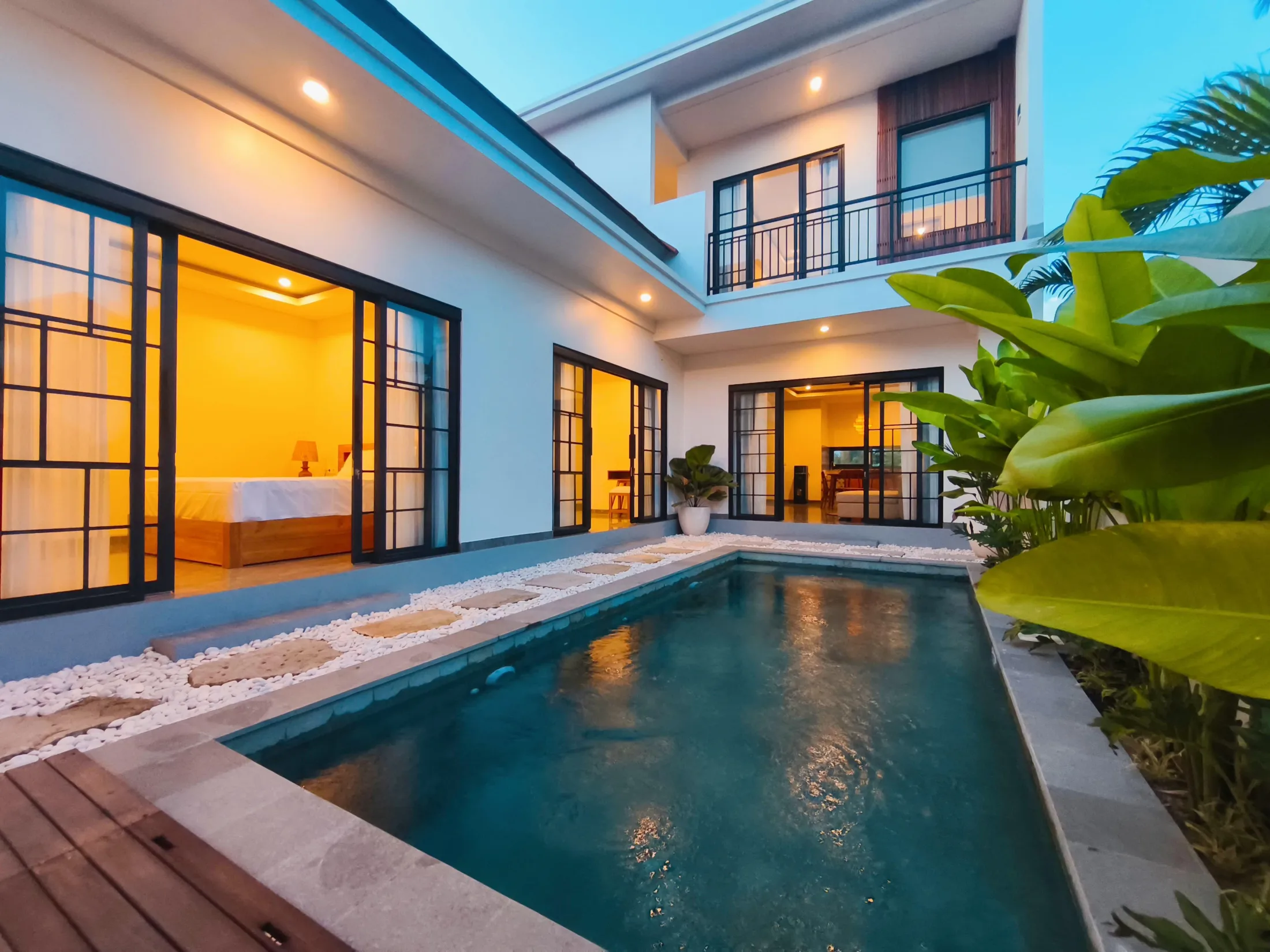 Your Ultimate Tropical Sanctuary Modern 3-Bedroom Villa for Rent at Babakan Canggu