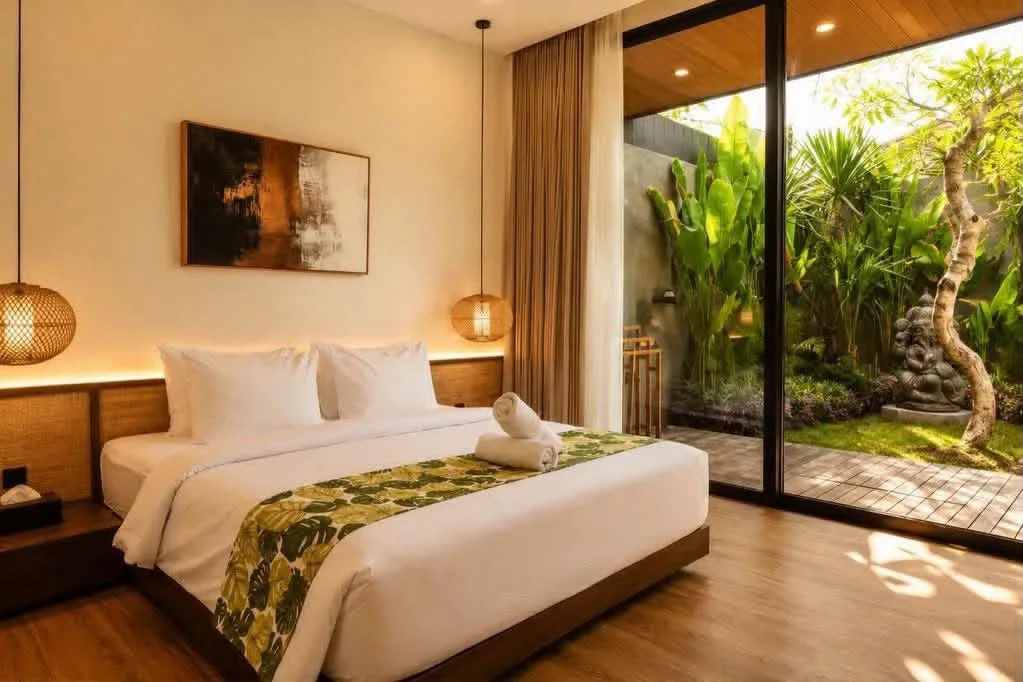 Monthly 2 Bedroom Luxury Rental Villa in Prime Umalas Bali