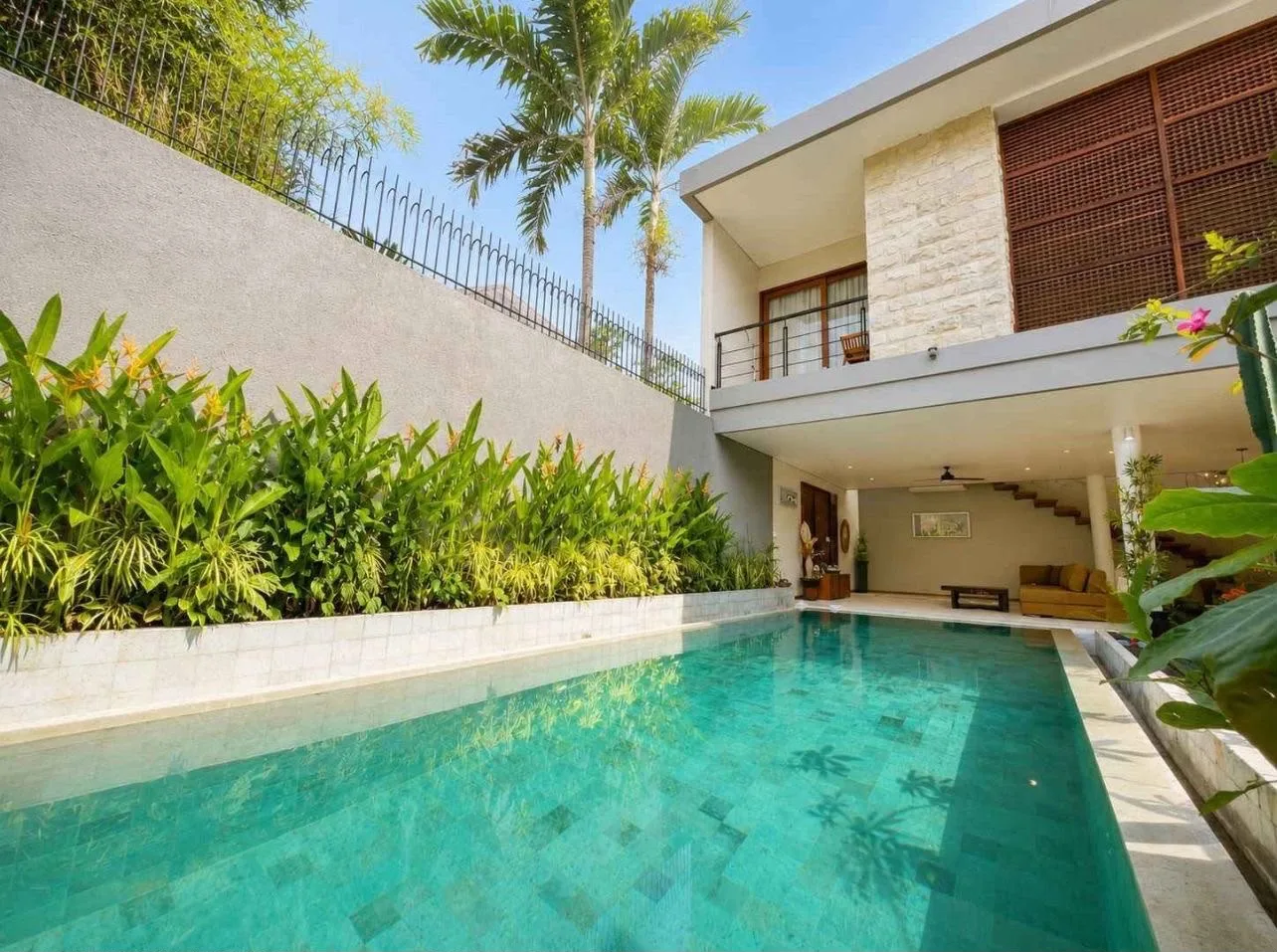 Freehold Modern 2 Bed Tropical Villa Investment in Umalas Kerobokan