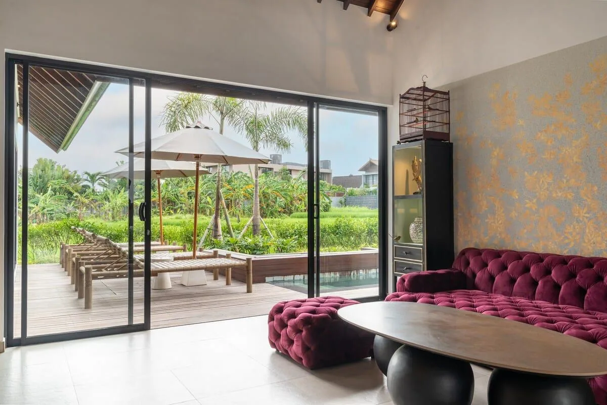 CANGGU | 4-BEDROOM RICE FIELD VIEW VILLA | MONTHLY RENTAL | REF ID: DR0481