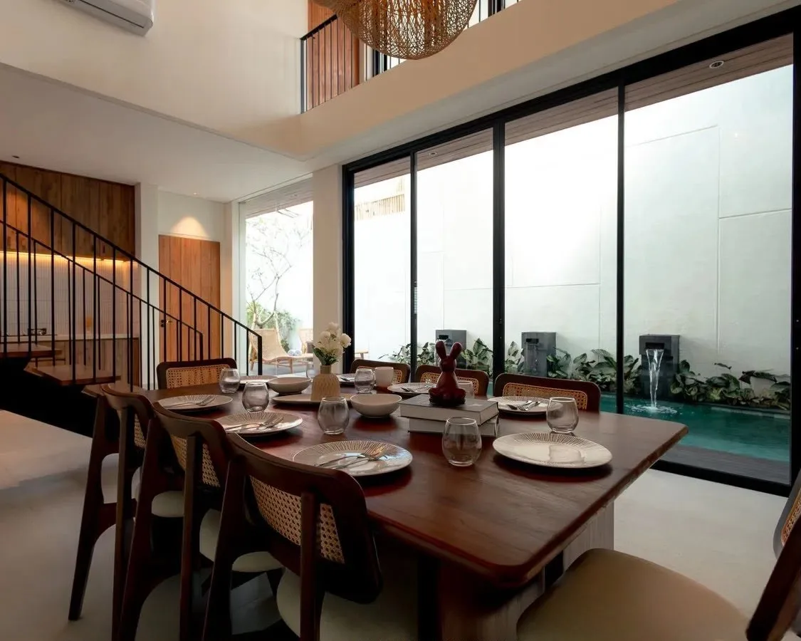 Freehold 4 Bedroom Brand New Modern Tropical Villa for Sale in Seminyak Bali