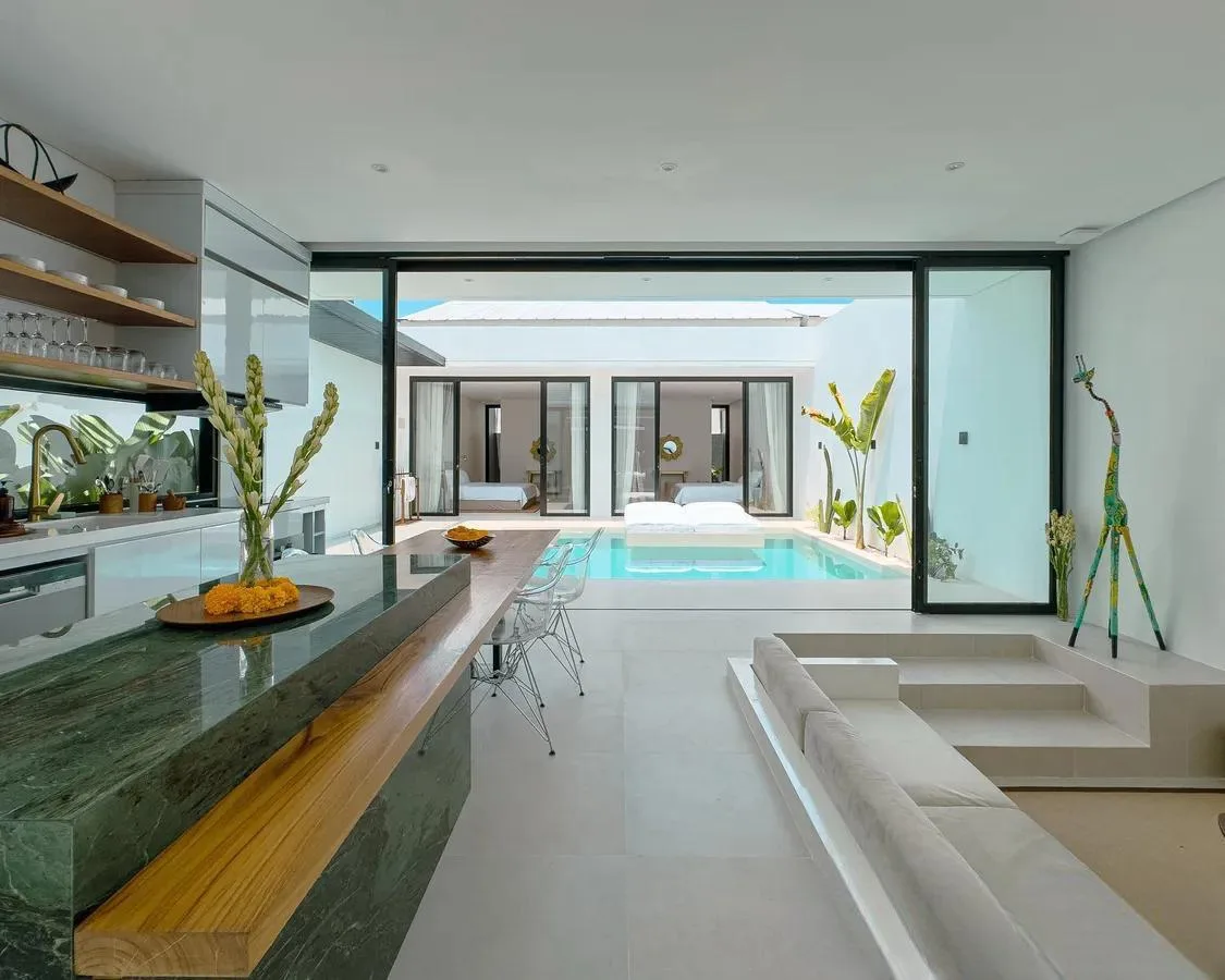 2-Bedroom Boutique Villa for Lease: Contemporary Design in a Prime Sanur Location