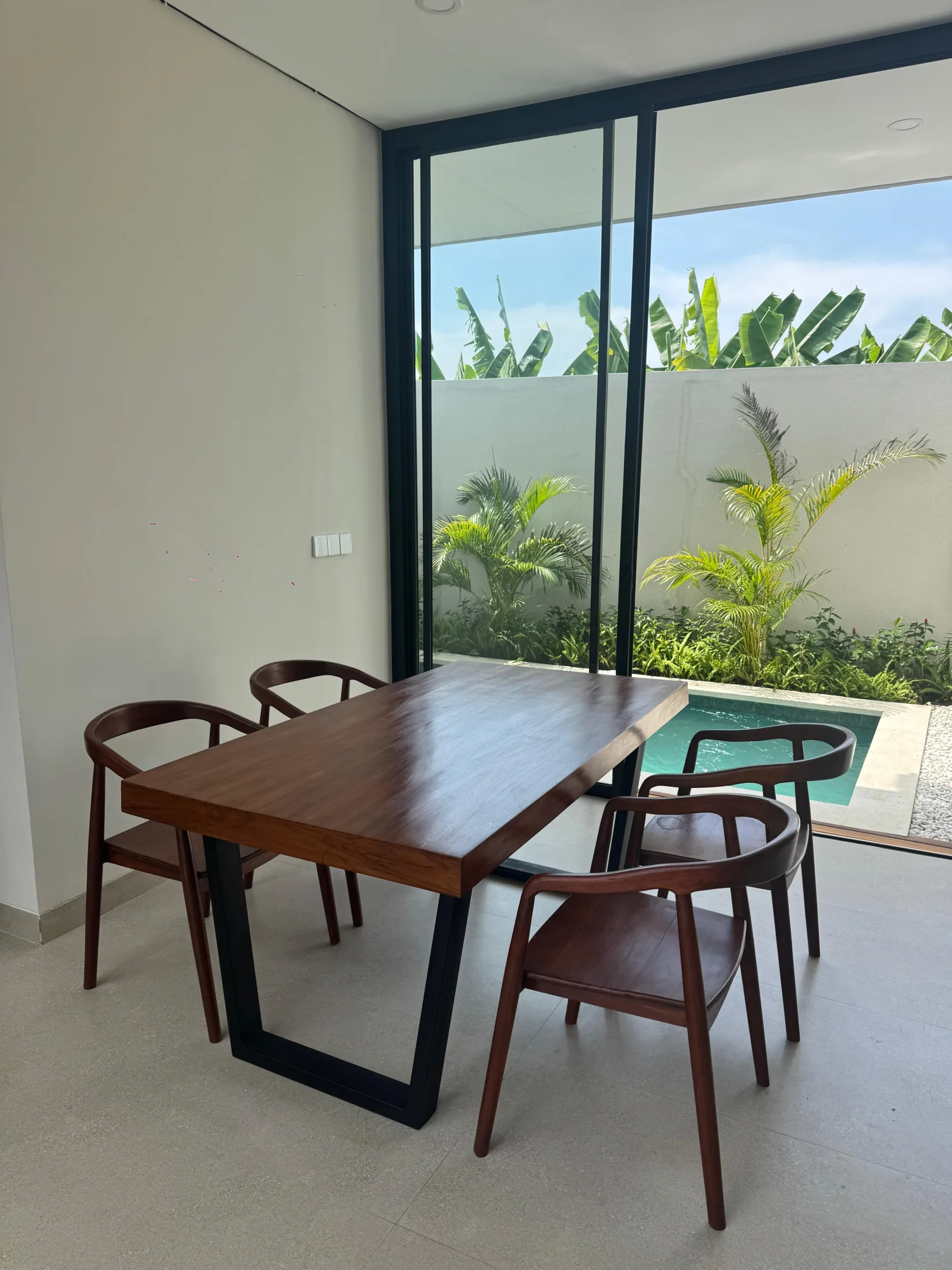 Yearly Rental 2 Bedroom Rice Field View Villa in Seminyak Bali