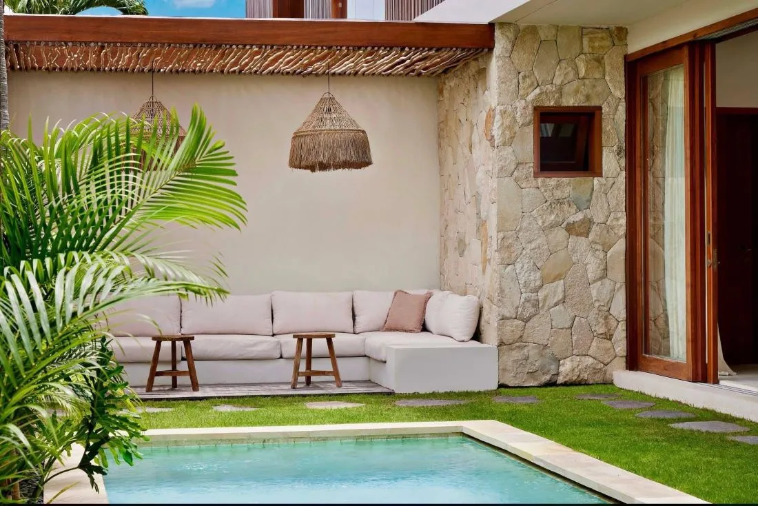 3 Bedroom Modern Rice Paddy Villa for Monthly Rent in Seseh Village