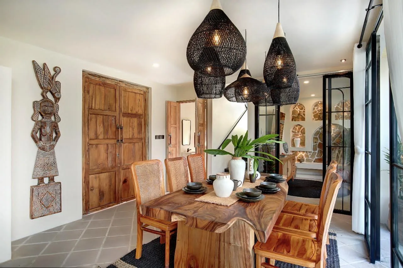 3 Bedroom Villa for Rent in Buduk Canggu with Rice Field View