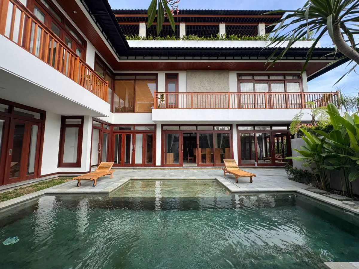 Luxury 5 Bedroom Villa for Sale or Lease in Pererenan Bali Built for Wellness Culture and Yoga