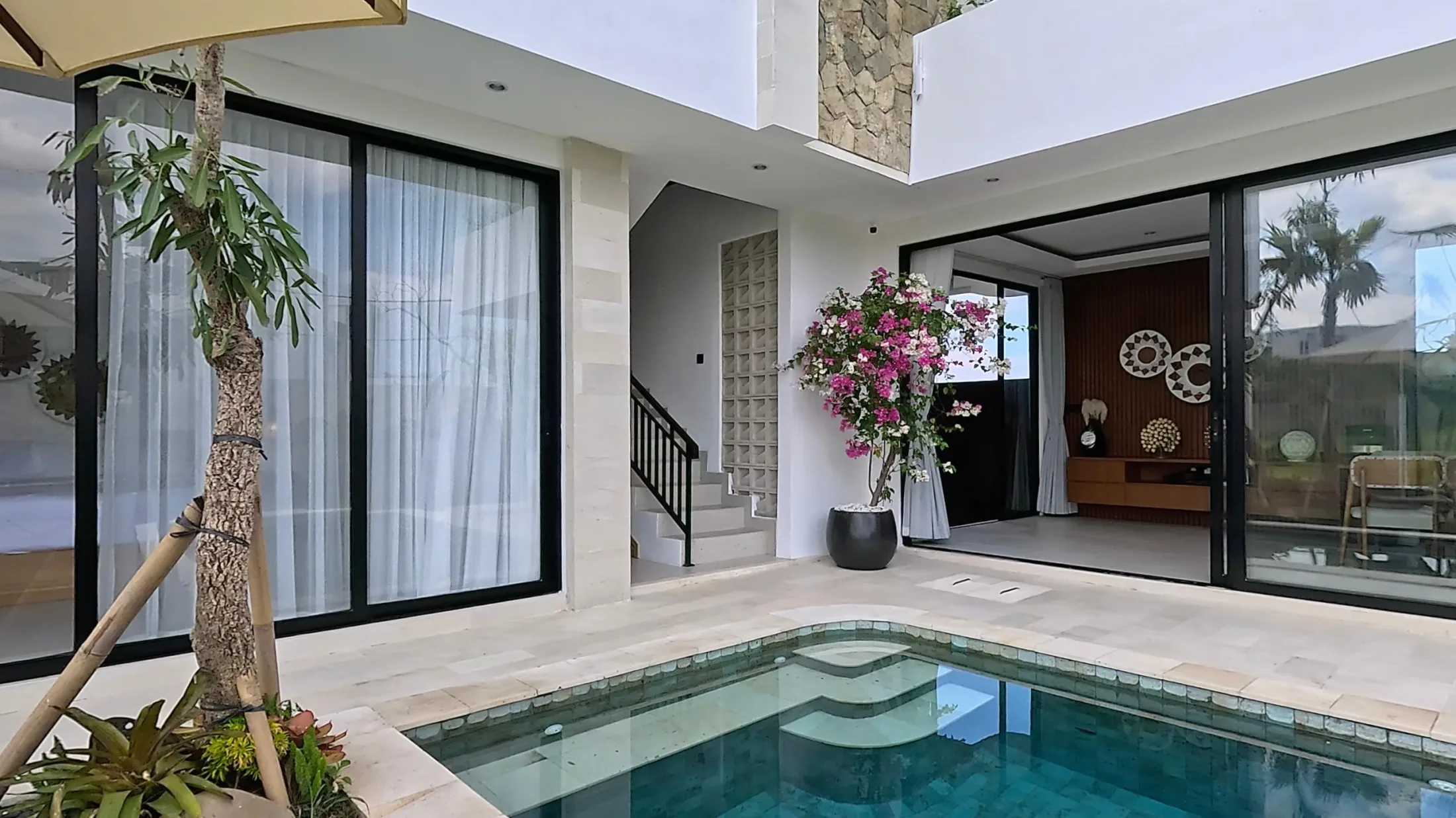 Freehold 2 Bedroom Villa With Ocean View in Cemagi Bali