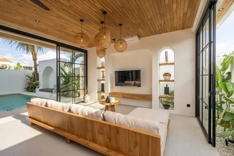 Seseh Munggu 3-Bedroom Villa: Modern Monthly Rental for a Wellness and Yoga Lifestyle