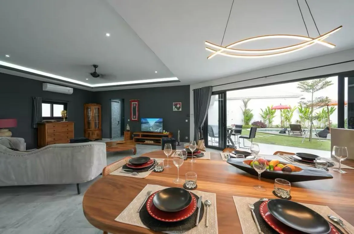 Premium 4 Bedroom Tropical Villa for Rent in Prime Canggu Area