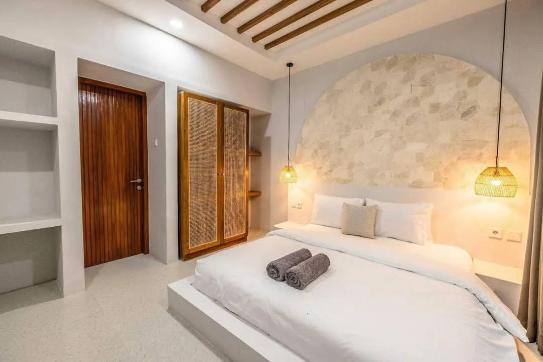 Modern 3 Bedroom Freehold Villa for Sale in Pererenan Bali with Rice Field Views