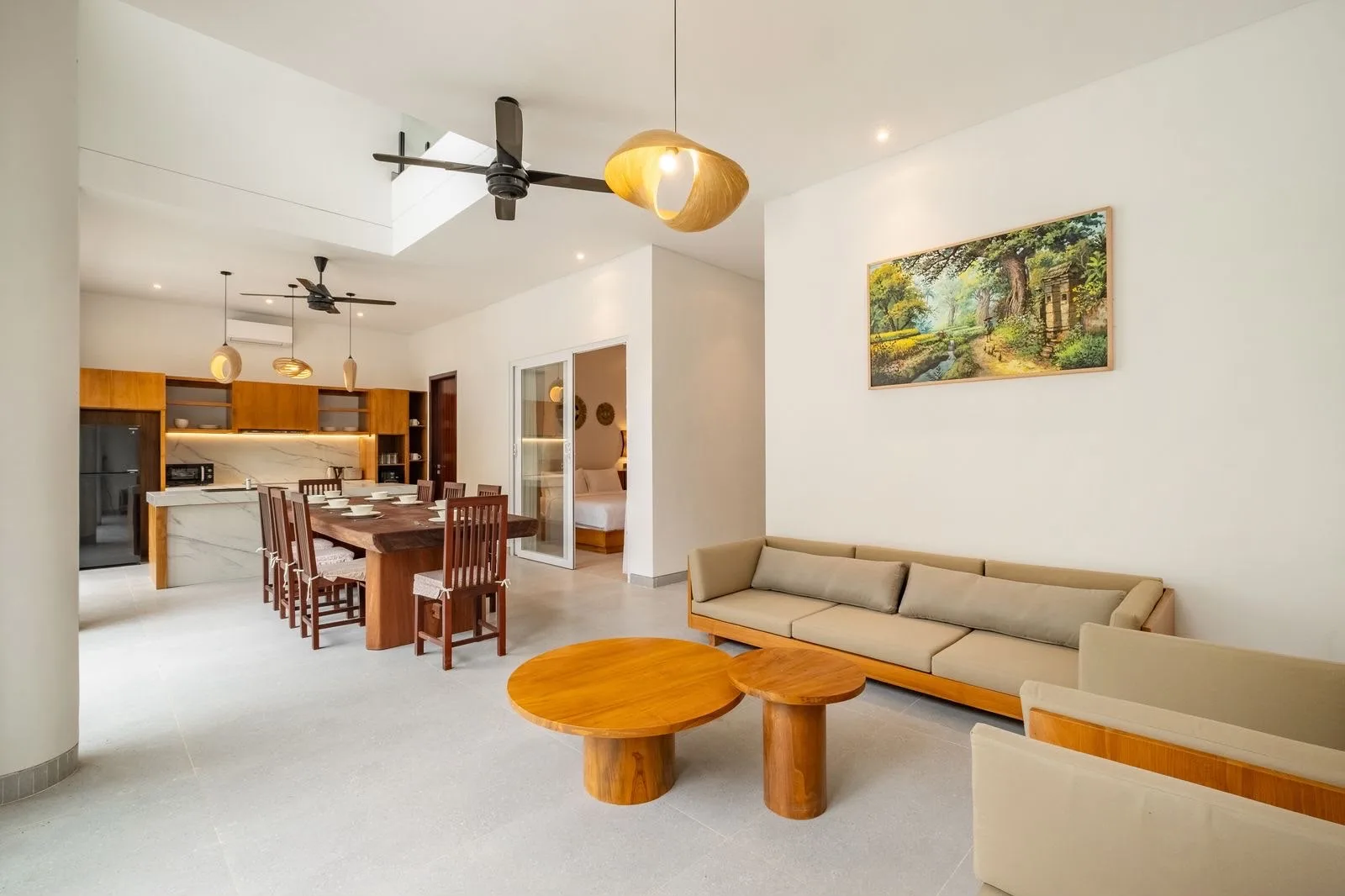 Freehold Brand New 3 Bedroom Villa with River and Jungle Views in Tambakan Ubud