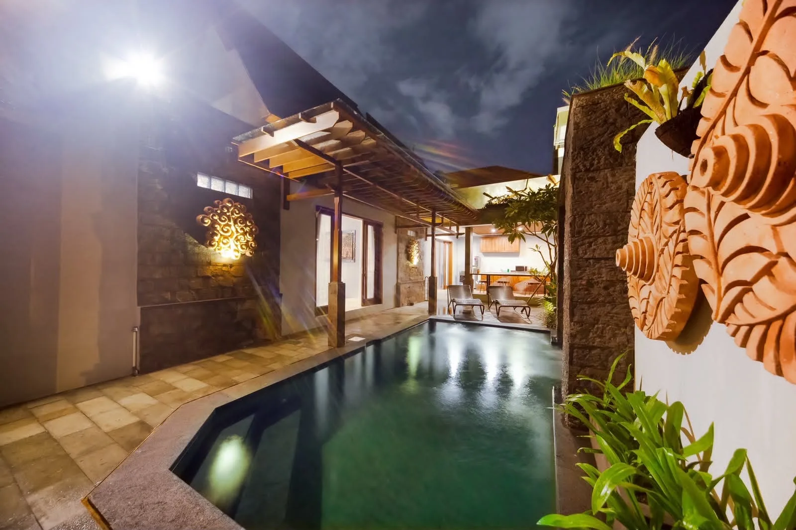 Monthly 2 Bedroom Rental Villa with Private Pool in Seminyak Bali