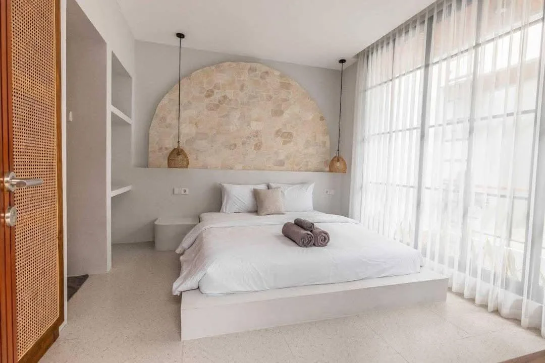 Modern 3 Bedroom Freehold Villa for Sale in Pererenan Bali with Rice Field Views