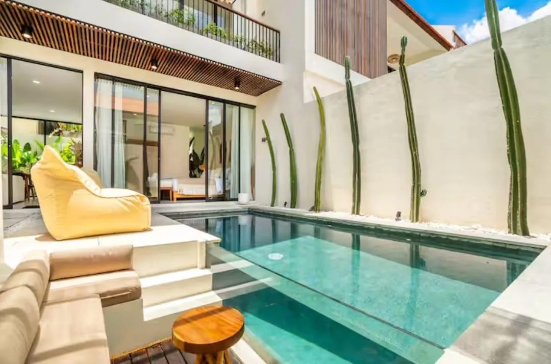 Monthly Rental 3-Bedroom Villa in Padonan Canggu