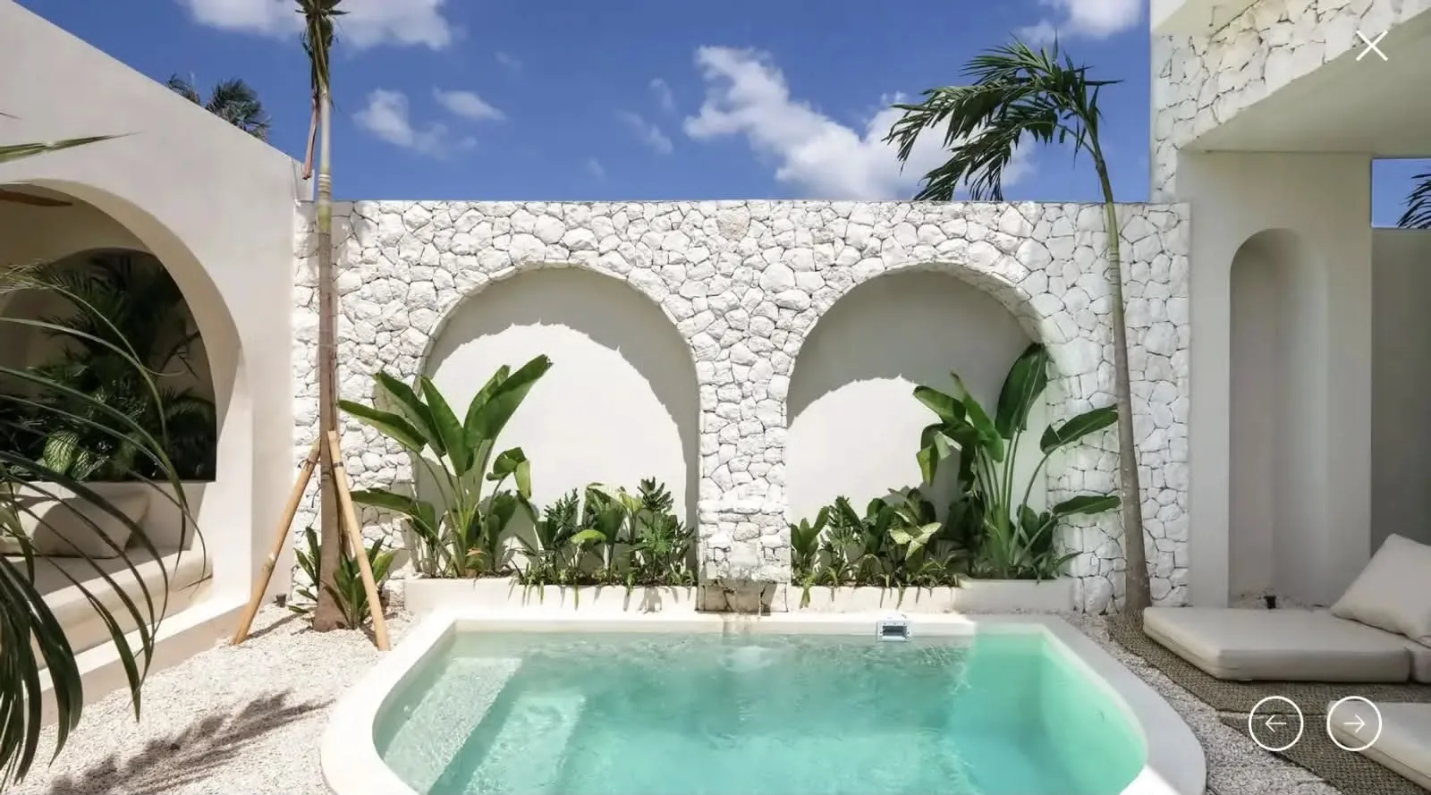 Freehold 2 Bedroom Modern Tropical Villa for Sale in Pererenan Bali