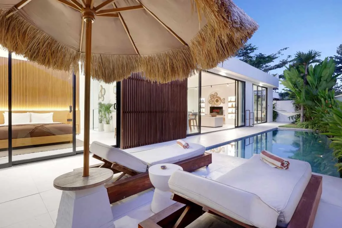 Discovering Wellness and Luxury at Pererenan Three Bedroom Garden Villa with Ocean View Rooftop
