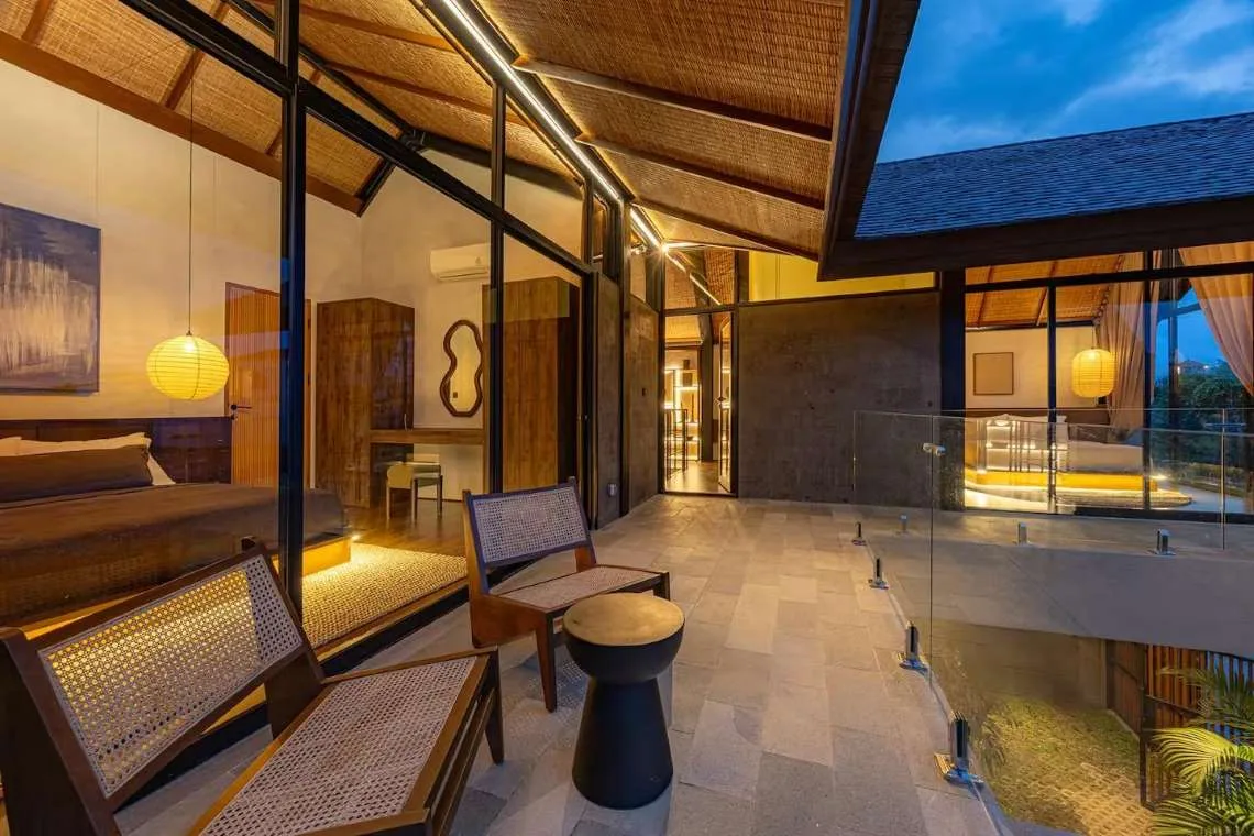 Modern 2 Bedroom Tropical Villa for Monthly Rent in Umalas Bali