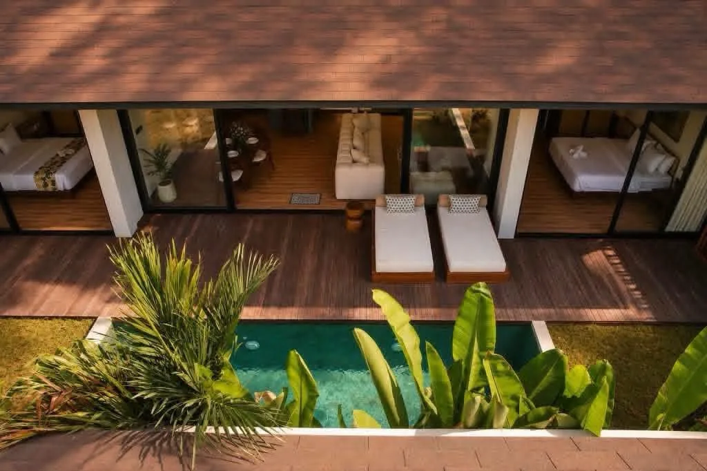 Monthly 2 Bedroom Luxury Rental Villa in Prime Umalas Bali
