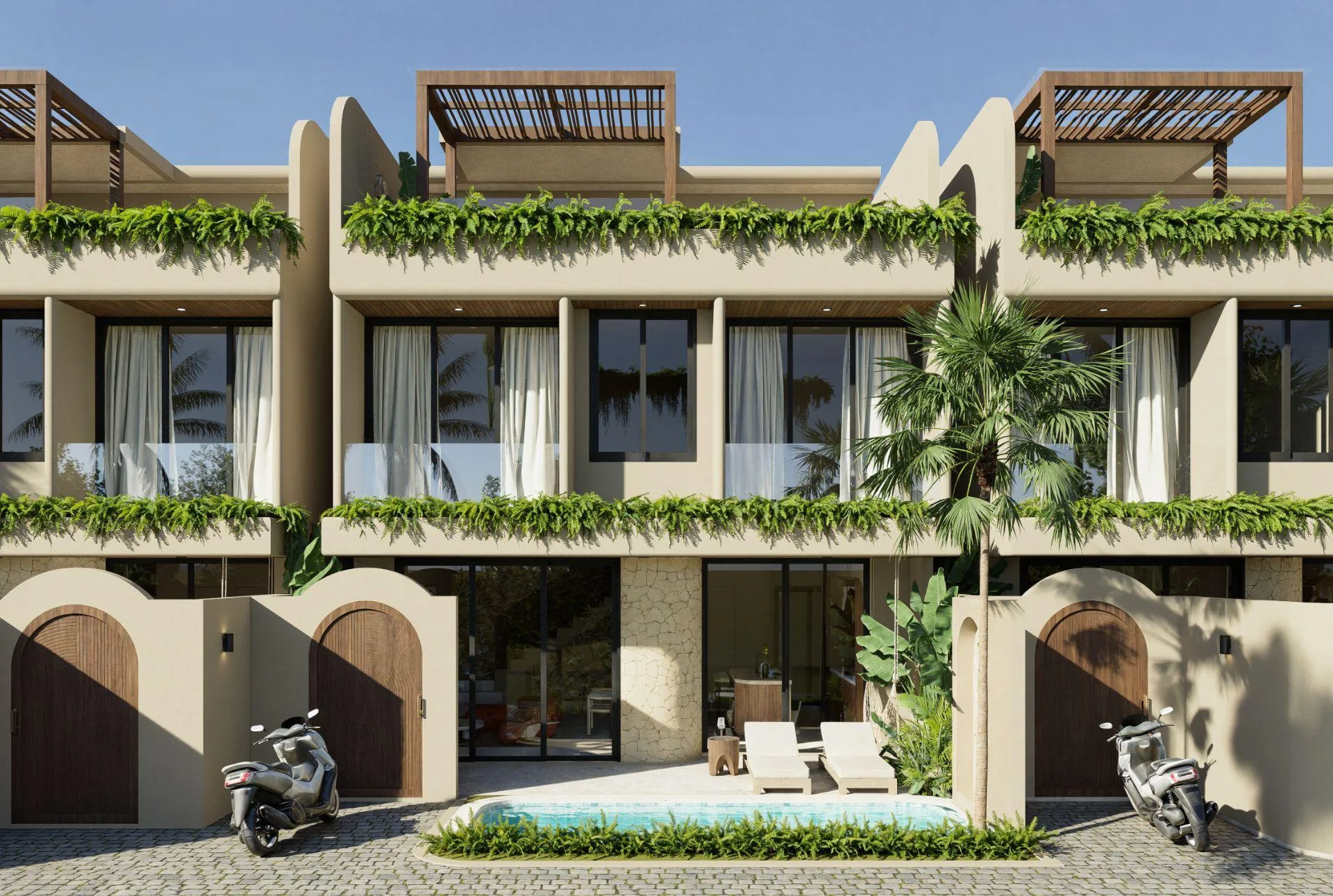 PADANG PADANG | 2-BEDROOM TERRACED VILLA | LEASEHOLD FOR SALE | PRIVATE POOL | REF ID: DR0485