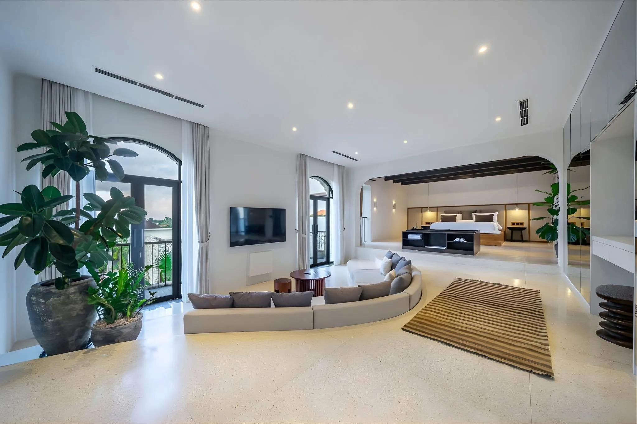 Exclusive 5 Bedroom Ibiza Style Villa for Sale in Berawa with Wellness Facilities